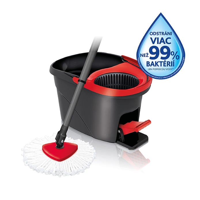 Vileda Easy Wring and Clean Mop a vedro